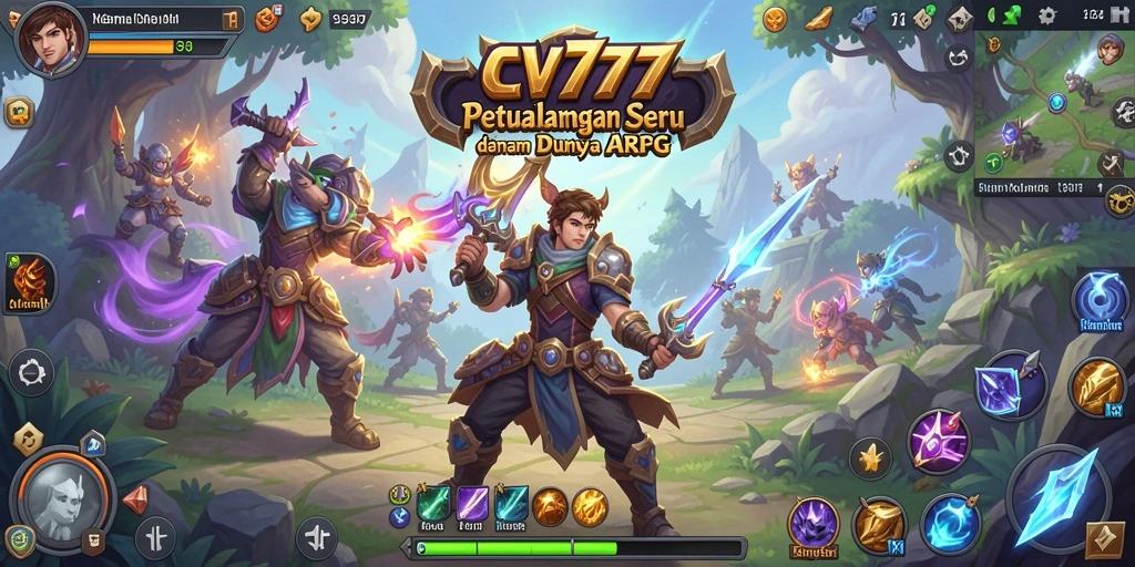 Tampilan dinamis aksi pertempuran dalam CV777 yang mendebarkan.