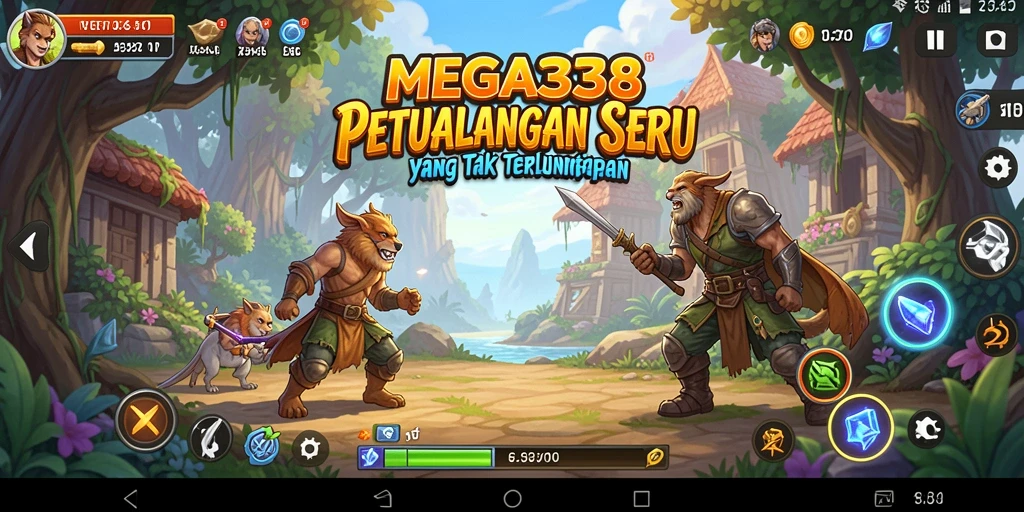 Tampilan gameplay MEGA338 yang menakjubkan dalam petualangan seru.