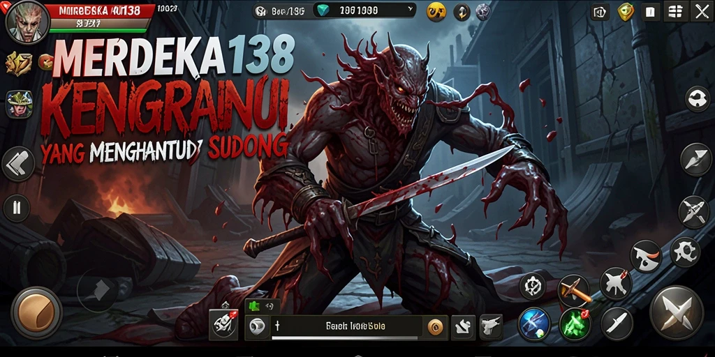 Menampilkan gameplay mencekam di dunia penuh teror.