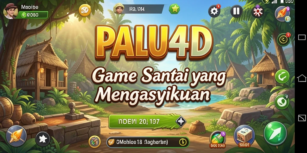 Screenshot gameplay PALU4D dengan elemen warna-warni yang menarik.