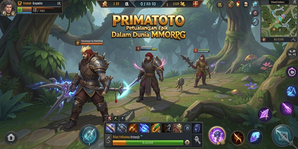 Tampilan gameplay yang seru dan interaktif di PRIMATOTO.