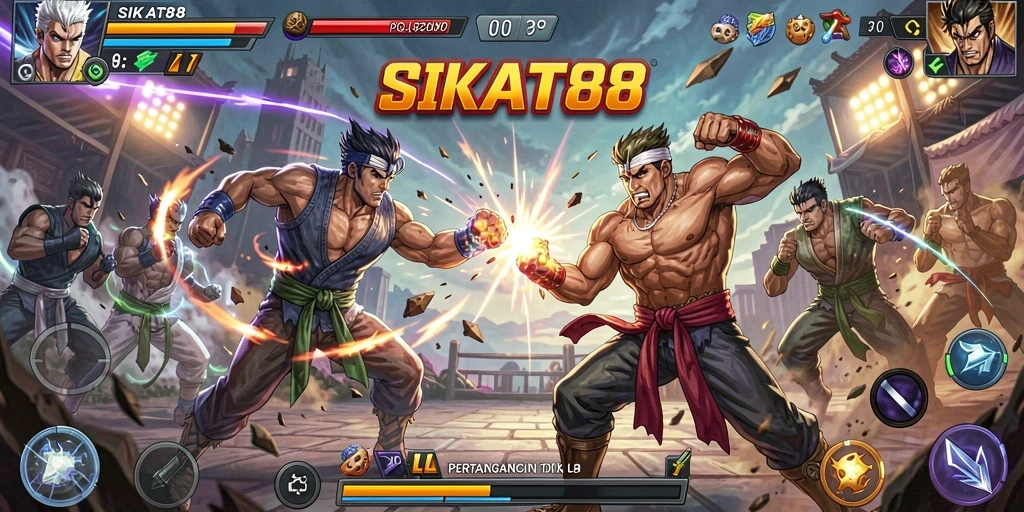 Gameplay seru dan mendebarkan dalam SIKAT88.