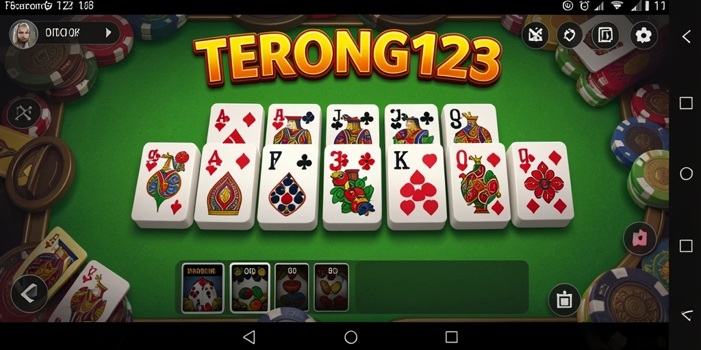 Tampilan menarik dari game Domino TERONG123 saat pertandingan berlangsung.