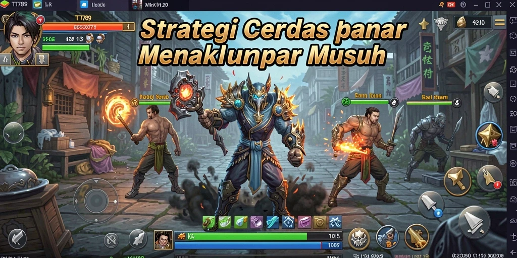 Gameplay menegangkan dengan strategi perang di TT789.